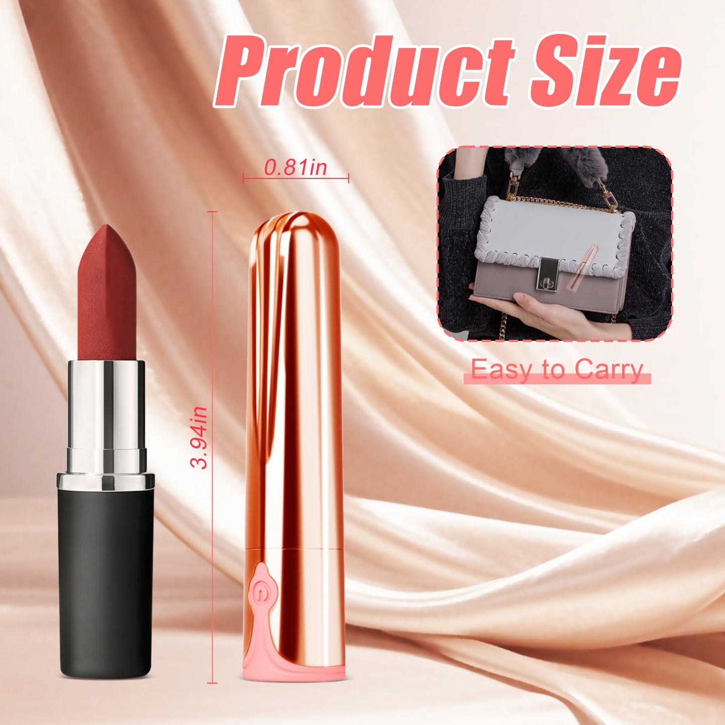 Discreet Bullet Viboators Toys Lipstick Vidrater for Women Small Vibrate for Women Today Adult Clitioral Smulant Tool Wand Viboators Suitable for Games and Travel