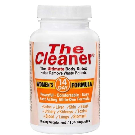 Generic The Cleaner Women's 14 Day  Formula Supplement, 104 Capsules, Powerful, Comfortable, Easy and Fast Acting Formula (Two 7 Day treatments)