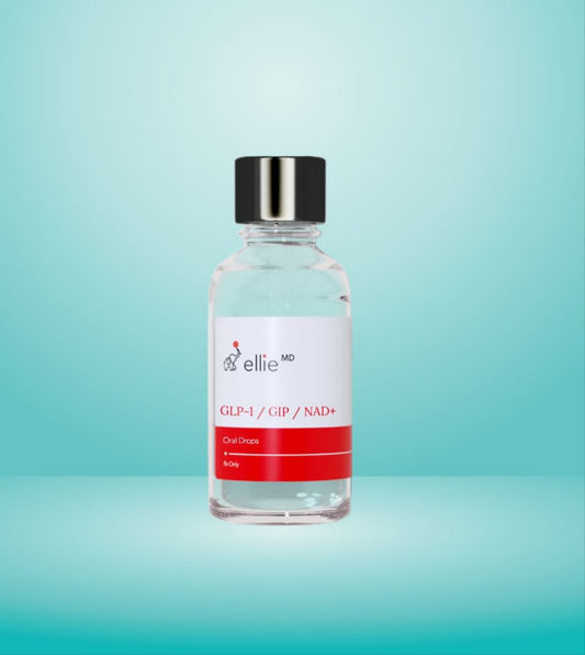 GLP-1/GIP/NAD+ Oral Drops.                    The ultimate triple-action formula GLP-1 and GIP for aiding in maximum weight loss and metabolic impact, plus NAD+ for all-day energy, sharper focus, and cellular vitality.